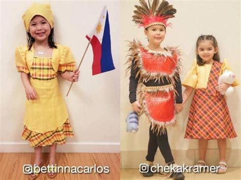 LOOK: Celebrity kids sa kasuotang Filipino para sa 'Buwan ng Wika ...