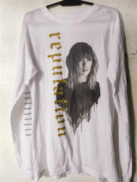 Taylor Swift Reputation tour merch, Women's Fashion, Tops, Longsleeves ...