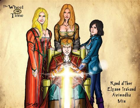 Wheel of Time: Rand and Wives by darlinginc on DeviantArt