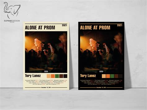 Alone at Prom Album Poster Tory Lanez Album Poster Wall - Etsy