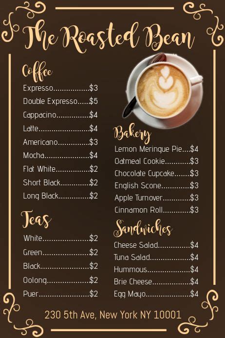 15 unique coffee shop menu ideas – Artofit