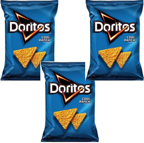 Doritos Nacho Cheese Doritos Cool Ranch Flavored Tortilla Chips Pick N ...