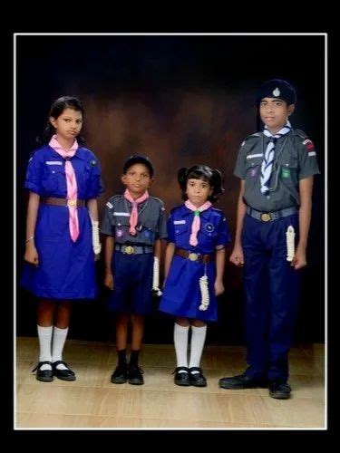 Blue Unisex Scout and Guide Uniforms for Schools at Rs 250.00/piece in ...