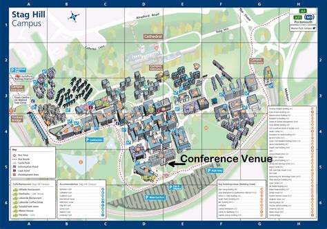 Surrey University Campus Map - Babb Mariam