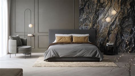 Grey bedroom décor ideas | Porcelanosa