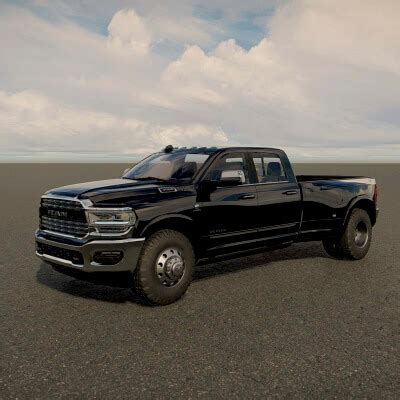 Dodge Ram 3500 Dually 2023 - 3D Model by AlphaGroup