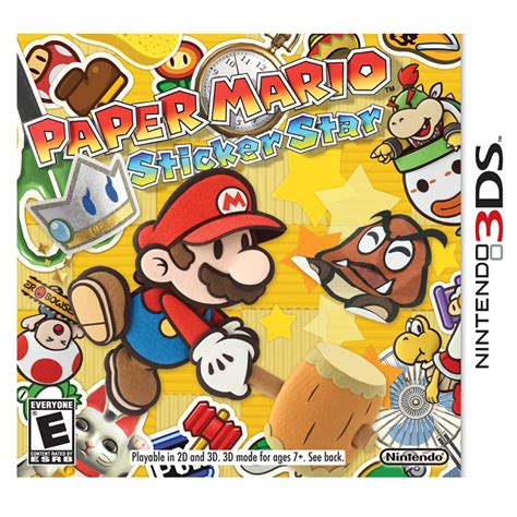 Paper Mario Sticker Star – Nintendo 3DS – Racoon Toys