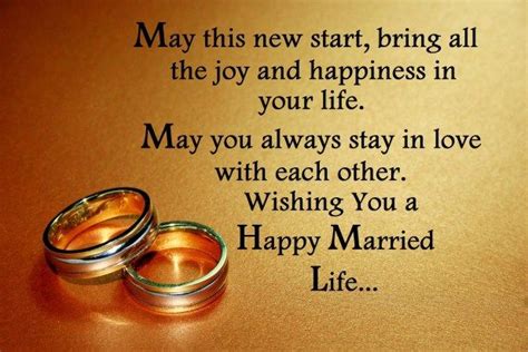 Happy Married Life Wishes & Messages Images | Wedding Wishes | Happy ...