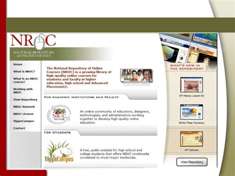 1 Discover NROC & HippoCampus_MNOnline_10 - tools4-D2L