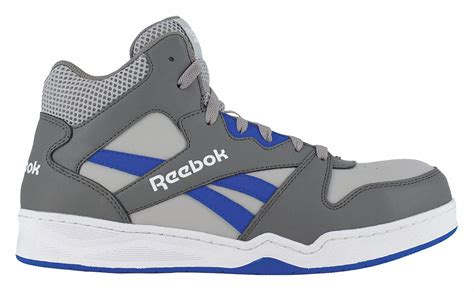 REEBOK Athletic High-Top, 7, M, Men's, Gray, Composite Toe Type ...