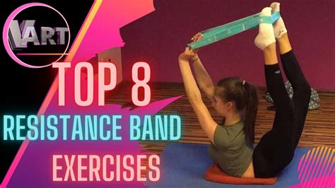 Resistance Band Workout for dancers and gymnasts / Theraband exercises ...