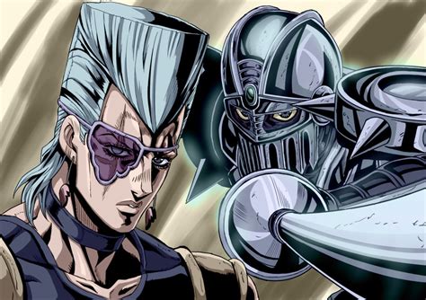 Powerful. Large. Deep., Full-color Part 5 Polnareff and Silver Chariot ...