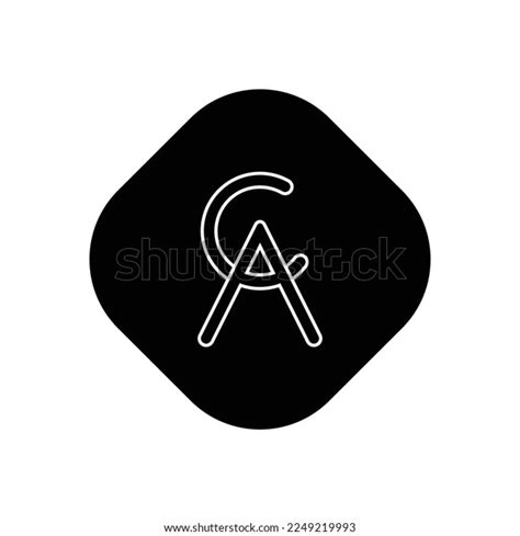 C Concept Logo Outline Template Stock Vector (Royalty Free) 2249219993 ...