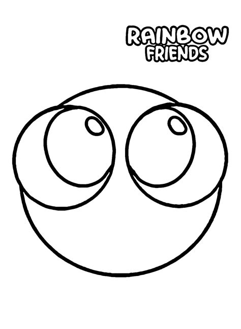 14 Lookies Rainbow Friends Coloring Pages - ColoringPagesOnly.com