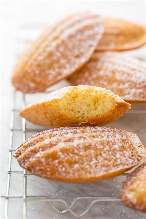 Classic French Madeleines - Baker by Nature