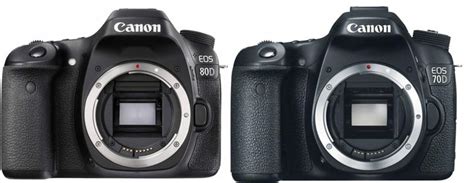 Canon 80D vs Canon 70D - Major Differences « NEW CAMERA