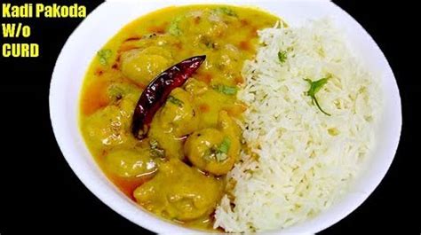 EASY KADHI CHAWAL / KADHI RICE | bharatzkitchen