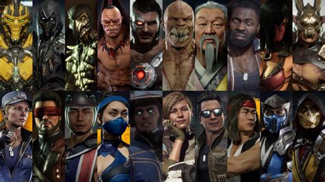 Mortal Kombat Characters