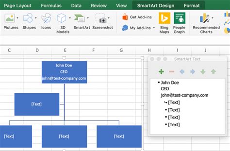 How To Insert A Organizational Chart In Excel - Free Printable Template