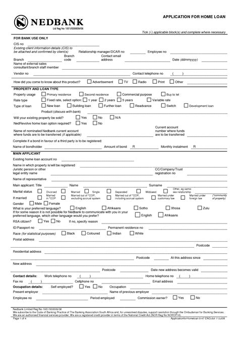 Business Loan Application Form - Free Printable Documents