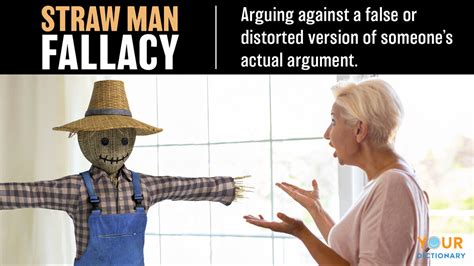 Straw Man Fallacy Examples | YourDictionary