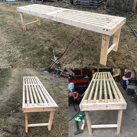 How To Build a Greenhouse Bench For Under 20 Dollars – two branches ...