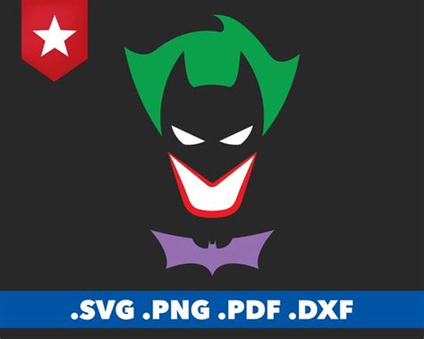 Batman Joker SVG. Joker Batman SVG Batman SVG Joker Svg - Etsy Australia