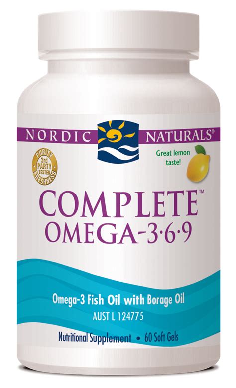 Nordic Naturals Complete Omega 3-6-9 | 20% OFF RRP | Omega 3 + GLA ...