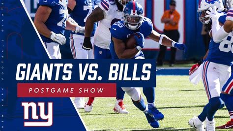 Giants vs. Bills Postgame Show Feat. Coach Shurmur, Eli Manning ...