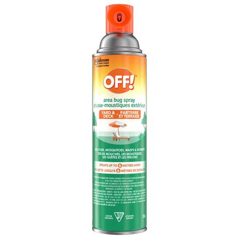 OFF! Backyard Yard and Deck Area Mosquito Insect Repellent Bug Spray ...