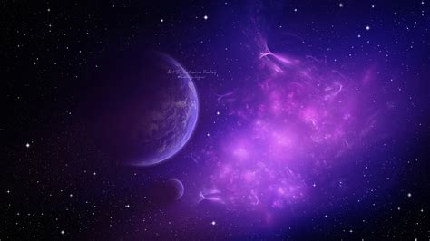 Nebula Purple Fractal 4k Wallpaper,HD Digital Universe Wallpapers,4k ...