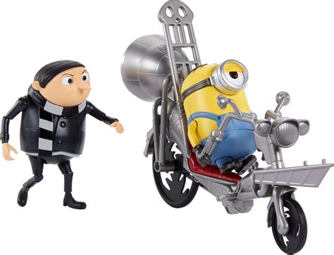 Minions: The Rise Of Gru Movie Moments Pedal Power Gru With Bike Action ...