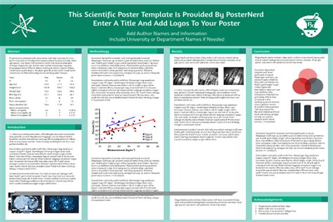 Scientfic Poster PowerPoint Templates | PosterNerd