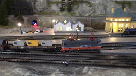 Z scale model railway - YouTube