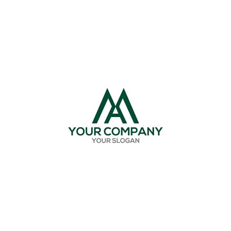 Green MA Logo Design Vector 26396218 Vector Art at Vecteezy