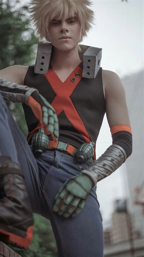 Cosplay Bakugou Katsuki | BNHA | | Cosplay masculino, Cosplay épico ...