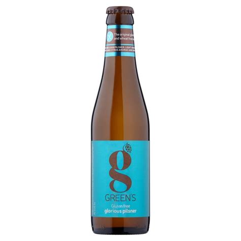 Green's Gluten Free Premium Pilsner 330ml from Ocado