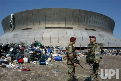 SUPERDOME TRASHED AFTER KATRINA VICTIMS EVACUATED - UPI.com