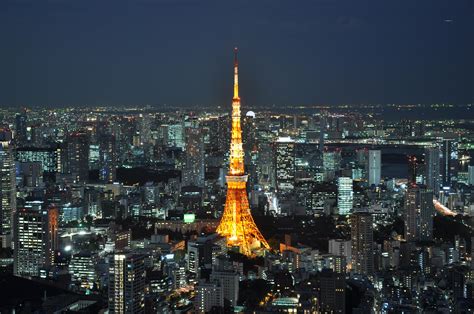 Tokyo Tower By Night : japanpics