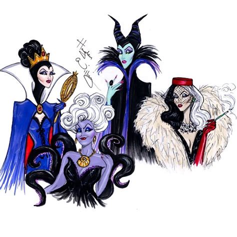 Disney Villains Drawing at GetDrawings | Free download