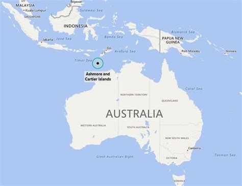 Where is Ashmore and Cartier Islands | Coral sea islands, Island ...