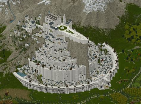 Minecraft Middle Earth: Minas Tirith Minecraft Map