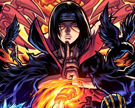 Itachi Uchiha Cool Digital Art Naruto HD Wallpaper, HD Anime 4K ...