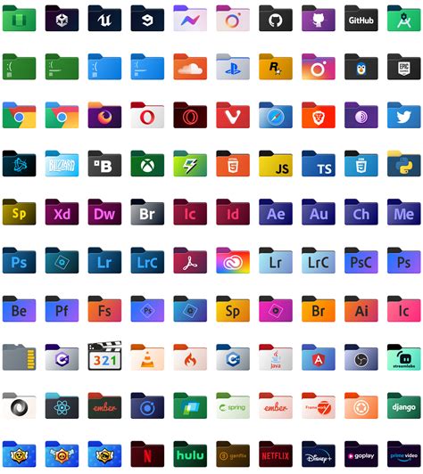 Windows 11 Custom Folder Icons By Ericmgv On Devi - buickcafe.com