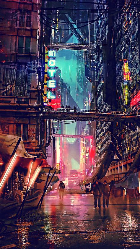 Mobile Legends 4k Ultra Hd Wallpaper Sci-fi Cyberpunk City 4k Ultra Hd ...