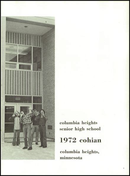 Explore 1972 Columbia Heights High School Yearbook, Columbia Heights MN ...