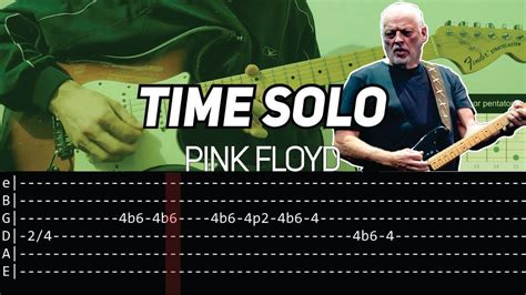 Pink Floyd - Time solo (Guitar lesson with TAB) - Nikola Gugoski