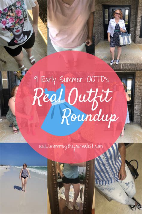 Real Outfit Roundup: 9 Early Summer OOTD's - Mommy The Journalist