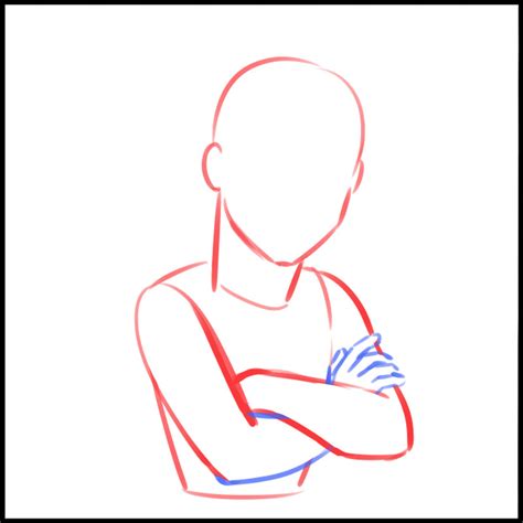 How To Draw Crossed Arms - Trackreply4