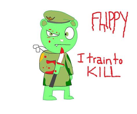 HTF Evil Flippy by J-K1M on DeviantArt